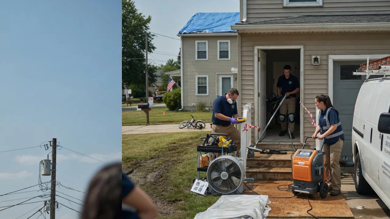 Water Damage Repair in Union Mills, IN near me
